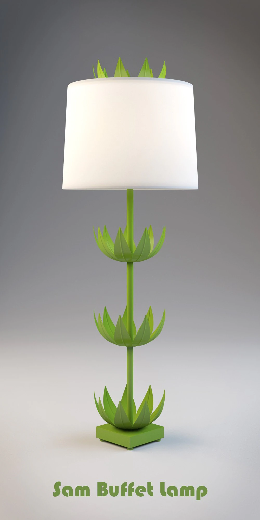 sam buffet lamp 3D Model .c4d .max .obj .3ds .fbx .stl .blend 