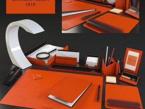 giorgio fedon desktop accessories 3D Модель
