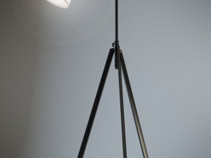 barre 65inch adjustable oil rubbed bronze floor l Modèle 3D