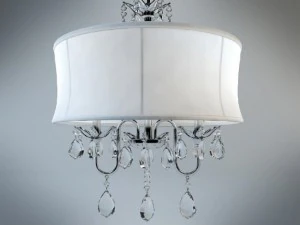 crystal chrome 3light chandelier 3D Model