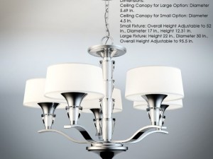 crystal persuasion chandelier 3D Модель