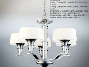 crystal persuasion chandelier 3D Model