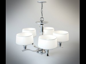 crystal persuasion chandelier 3D Model