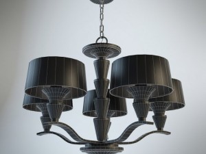 crystal persuasion chandelier 3D Model