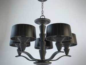 crystal persuasion chandelier 3D Model