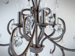 bellora cahndelier 3D 모델