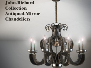 johnrichard collection eightlight chandelier 3D Модель