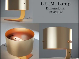люм лампа 3D Модель