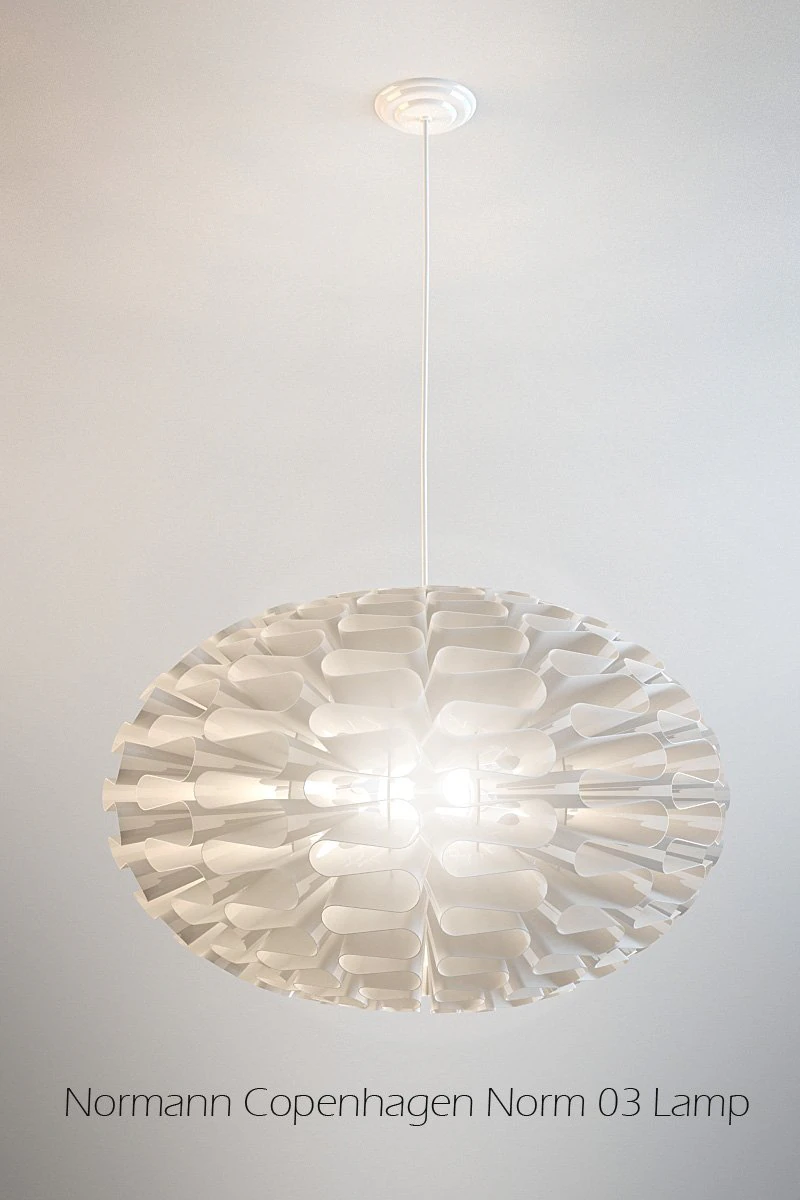 normann copenhagen norm 03 lamp 3D Model .c4d .max .obj .3ds .fbx .stl .blend