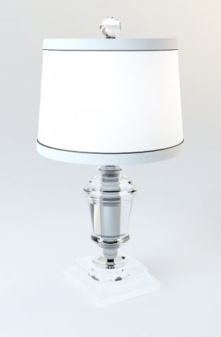 Crystal urn 2025 table lamp