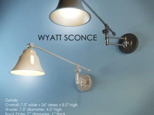 aplique wyatt Modelo 3D