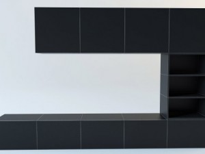 besta 49898124 ikea 3D-Modell