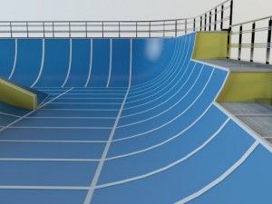 skate playground 3D Модель