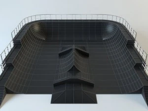 skate playground 3D Model