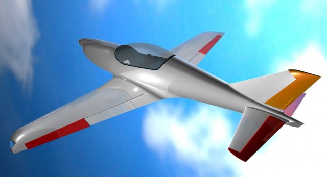 model airplane 3D 모델 .c4d .max .obj .3ds .fbx .stl .blend 