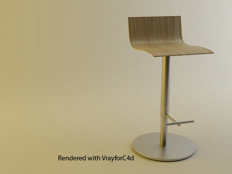 stool4 3D Model .c4d .max .obj .3ds .fbx .stl .blend 