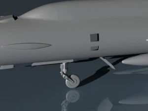 ca&ccedil;a experimental russo e152p Modelo 3D