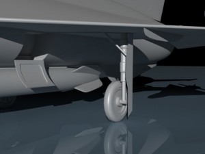 russian experimental fighter e152p 3D-Modell