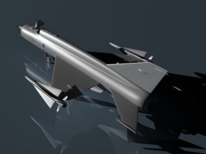 russian experimental fighter e152p 3D-Modell