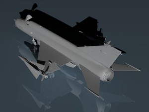 russian experimental fighter e152p 3D-Modell