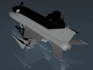 ca&ccedil;a experimental russo e152p Modelo 3D