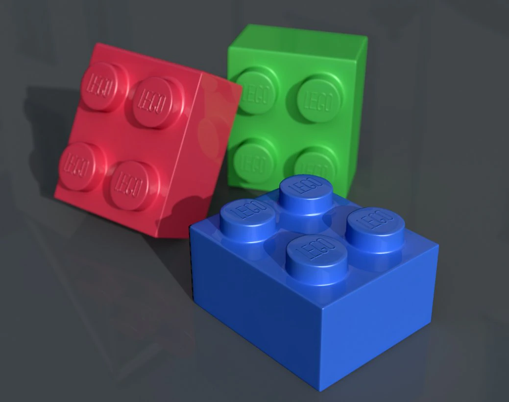 parts of lego 3D Model .c4d .max .obj .3ds .fbx .stl .blend 
