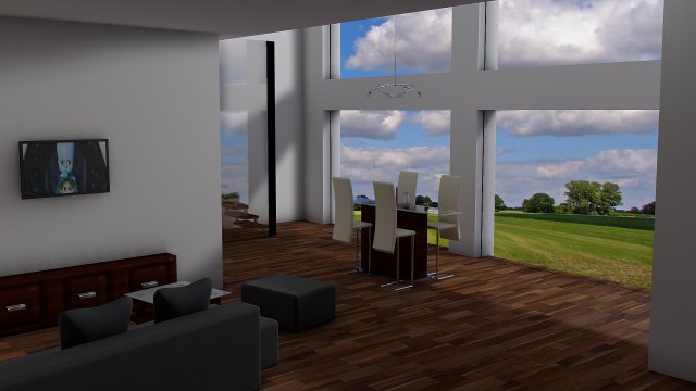3d living room 3D मॉडल .c4d .max .obj .3ds .fbx .stl .blend 