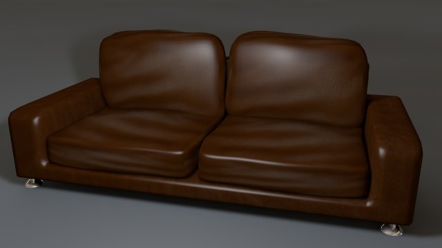 3d couch Modello 3D .c4d .max .obj .3ds .fbx .stl .blend 