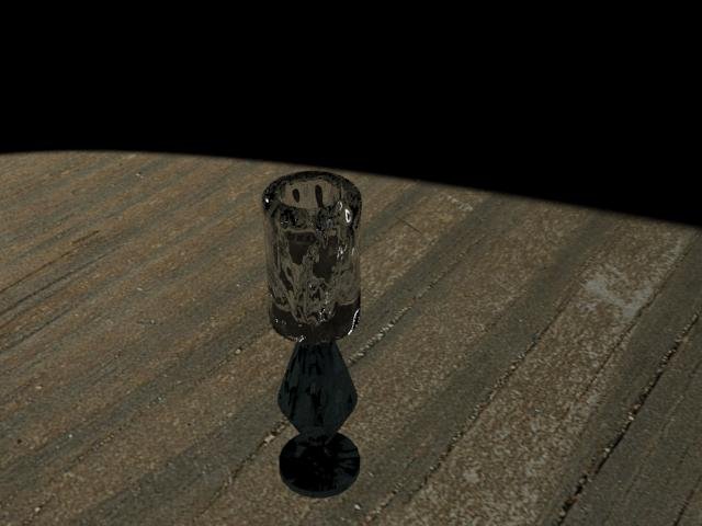 glass candle holder 3D Model .c4d .max .obj .3ds .fbx .stl .blend 