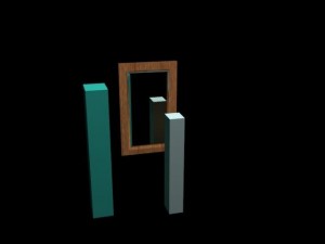 mirror mental ray Model 3D