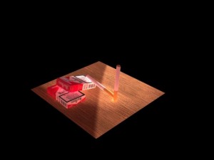 packet of malboro Model 3D