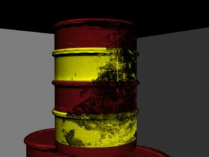 oil barrels 3D Model