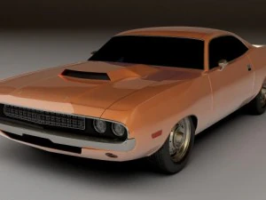 menghindari penantang 1970 Model 3D