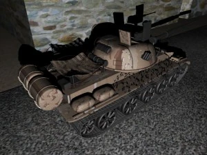 t62a russian tank 3D Model