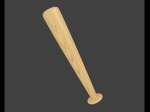 baseball bat normal 3D Модель