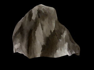 rocks cartoon 3D Model