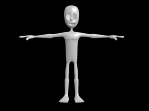 body cartoon normal 3D 모델