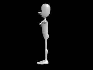 body cartoon normal 3D 모델
