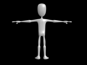 body cartoon normal 3D 모델
