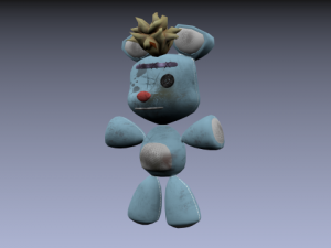 teddy bean old 3D Модель
