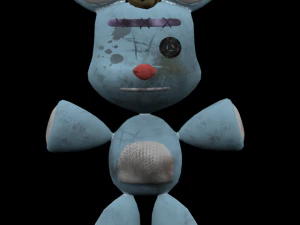 teddy bean old 3D Model