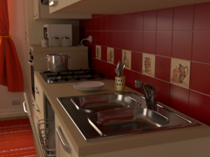 kitchen Modèle 3D