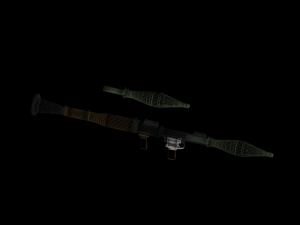 rpg rocketpropelled grenade 3D Model