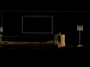 living room set 1 3D Model