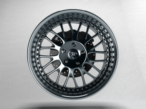 photorealistic highpoly of bbs rims 3D Model