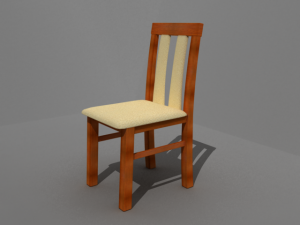 kitchen chair Model 3D