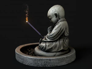 Благовония Будды 3D Модель