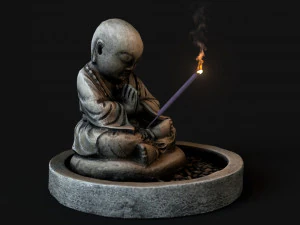 Благовония Будды 3D Модель