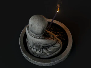 Благовония Будды 3D Модель