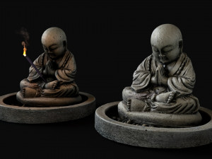 Buddha incense 3D 模型